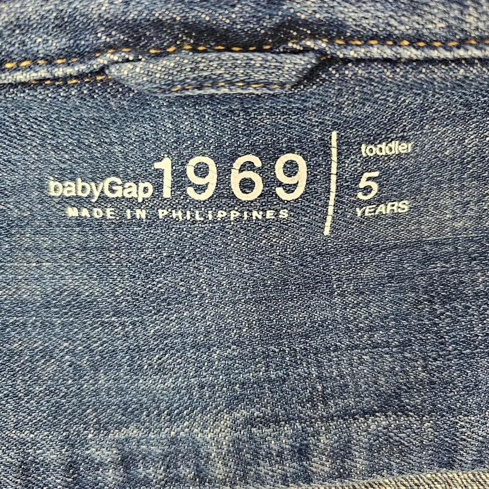 Baby Gap Blue Denim Jacket Toddler 5 Years